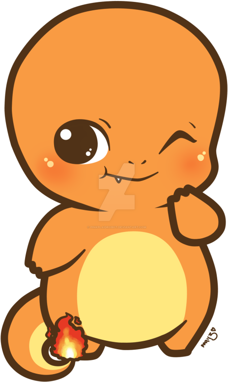 Pin Charmander Clipart - Charmander (487x800)