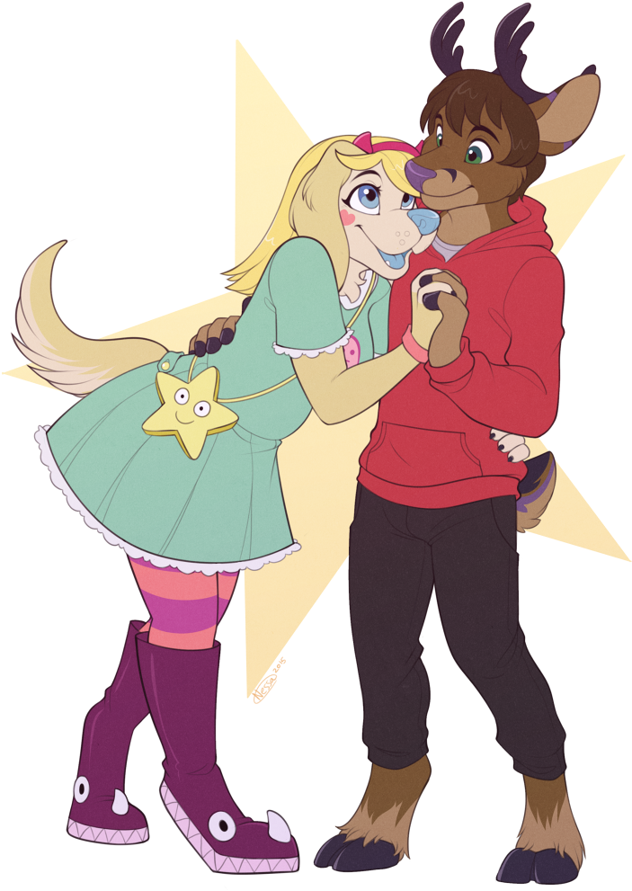 Commission By Sbneko - Cartoon (755x1000)
