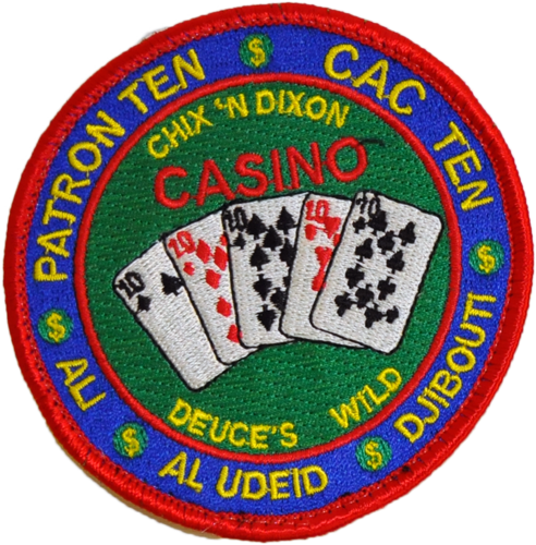 Embroidered Business Patch Samples - Casino (492x500)