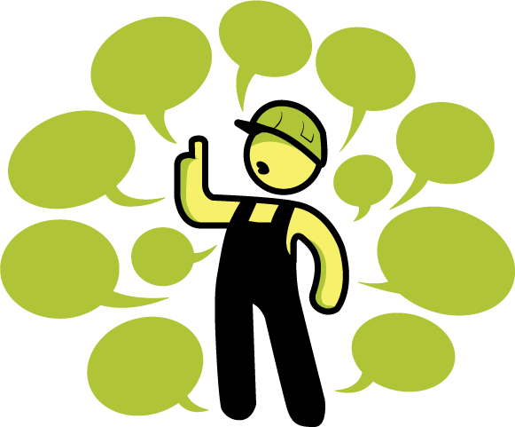 Questionman - - Illustration (581x481)