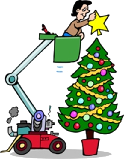 Christmas Tree - Christmas Tree Decorating Party (414x530)