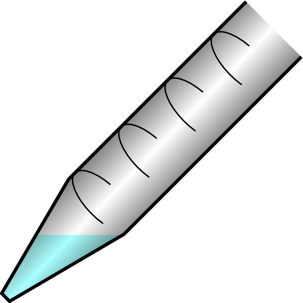 Pipette Clip Art (600x600)