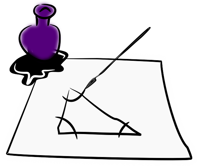 Paper, Pen, Sketch, Triangle - Drawing (2400x2007)