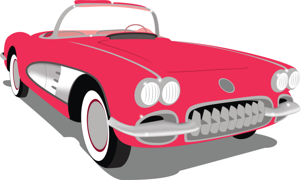 50s Car Clip Art (1157x690)