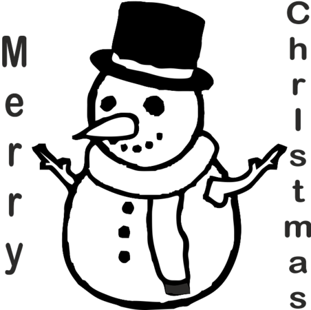 Snowman Clip Art (452x450)