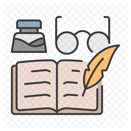 Writer Icon - Book (512x512)