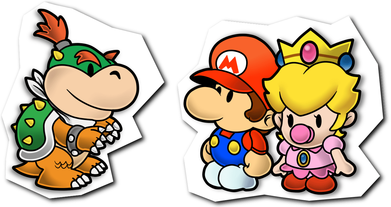 Mario Bros Paper (1351x698)