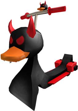 Evil Clipart Duck - Roblox (420x420)