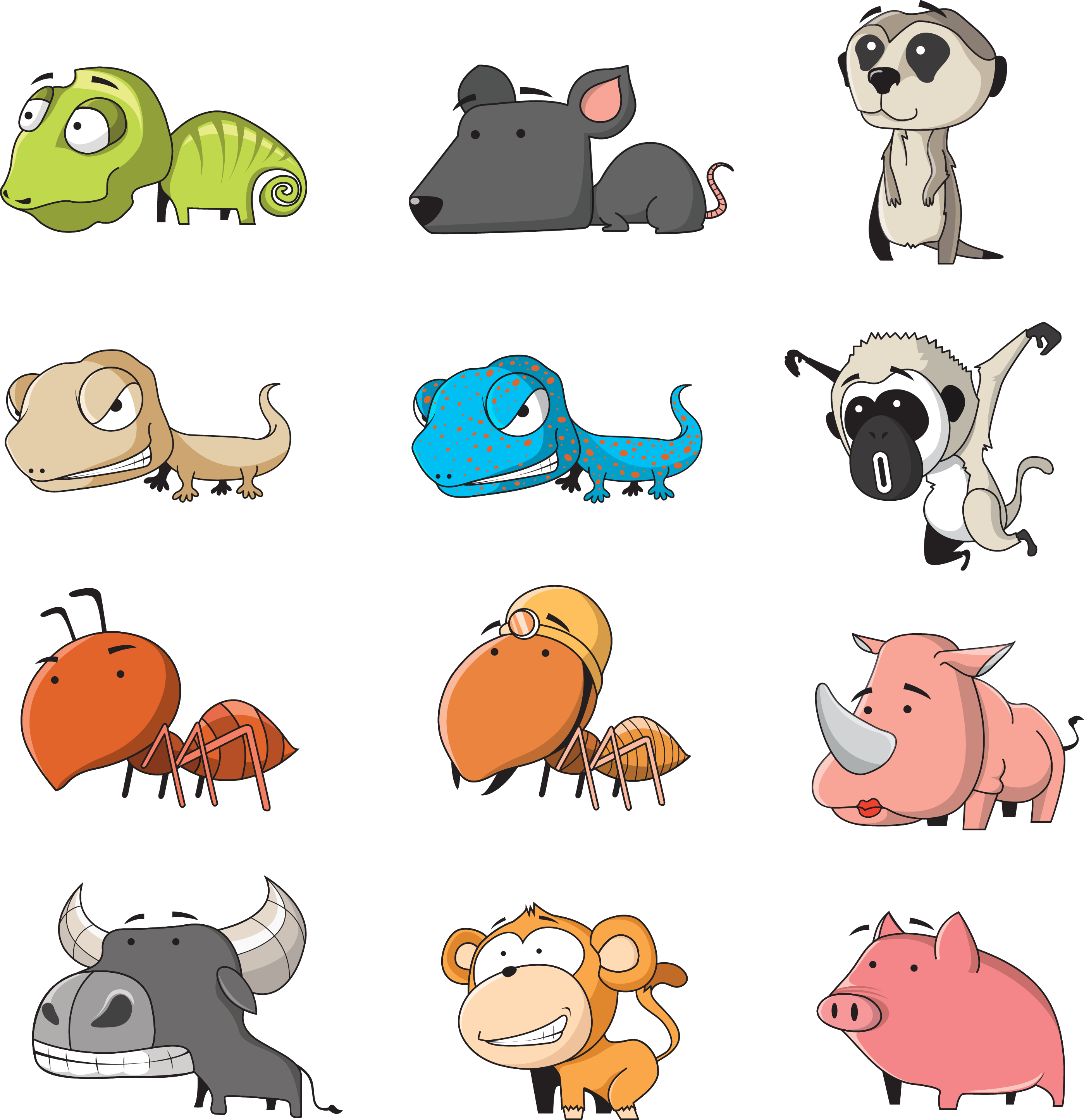 Cartoon Euclidean Vector Illustration - Cartoon (2798x2890)