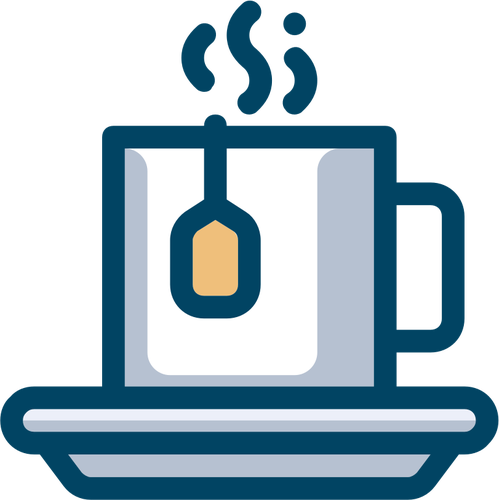 Tea Cup Symbol - Tee Symbol (499x500)