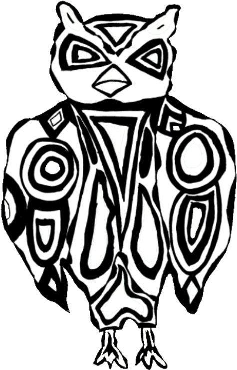 Owl - Cartoon (750x750)