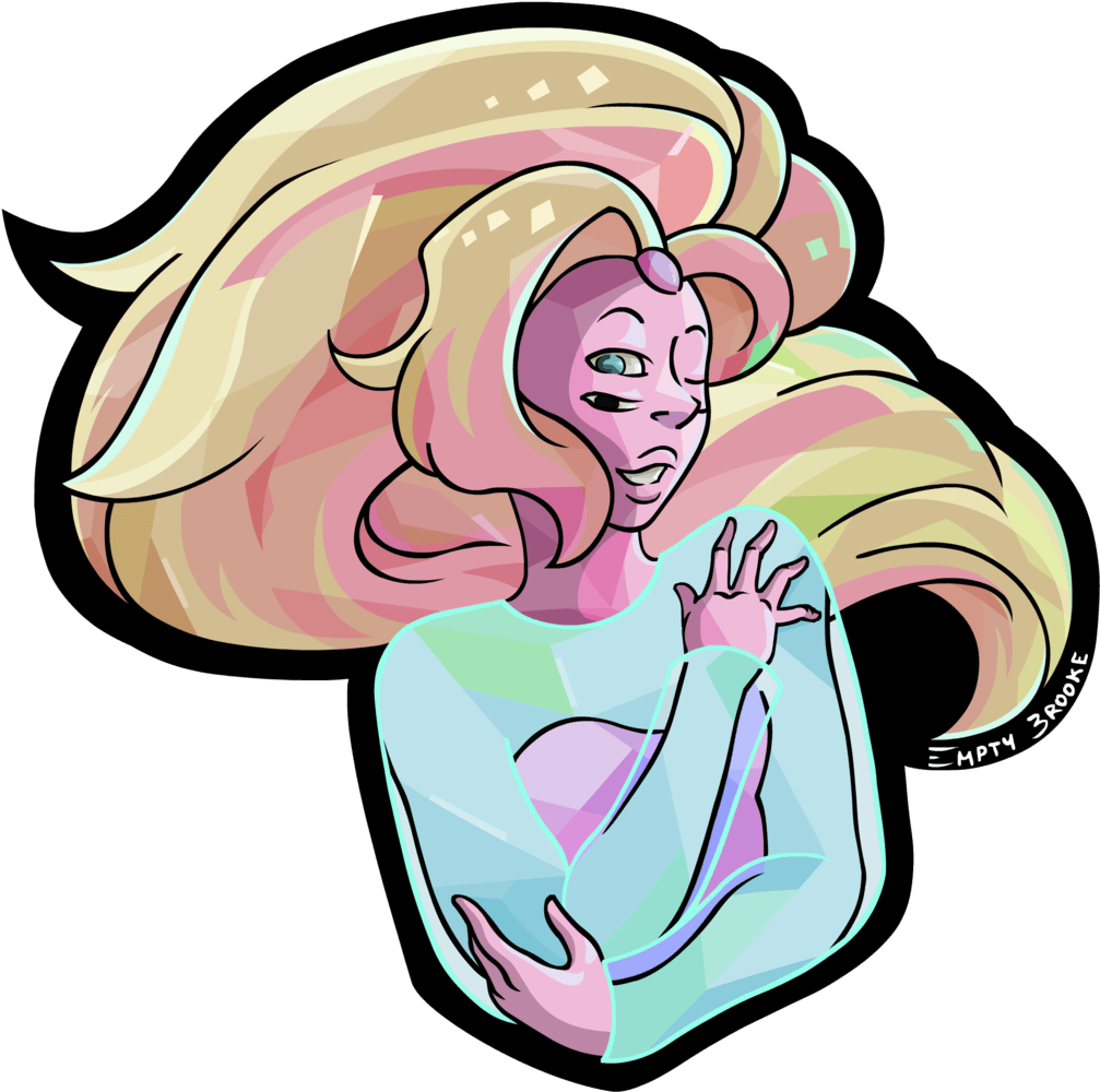 Rainbow Quartz [keychain] By Empty - Keychain (1024x1003)