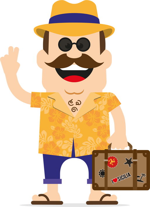 Tour Guide Cartoon Transparent (515x712)