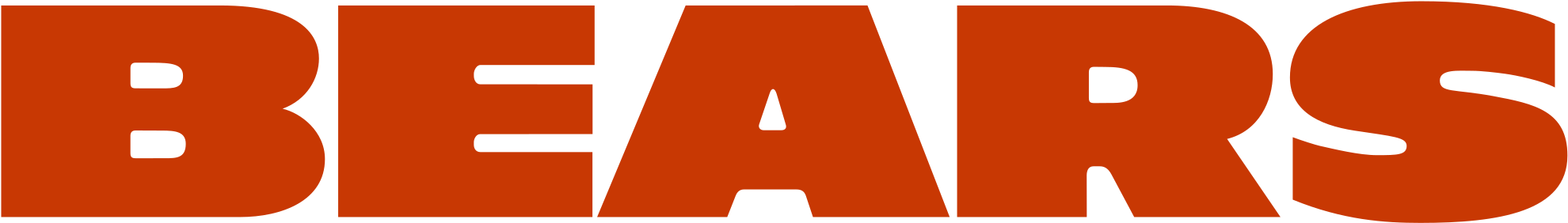 Filechicago Bears Wordmark - Triangle (2000x302)