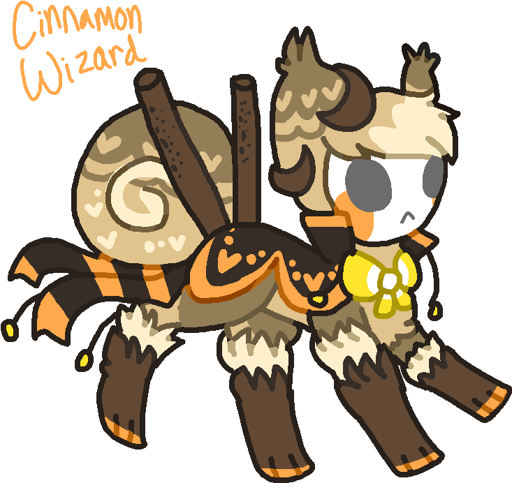 Cinnamon Wizard Tranceling Auction By Celexte - Cartoon (800x800)