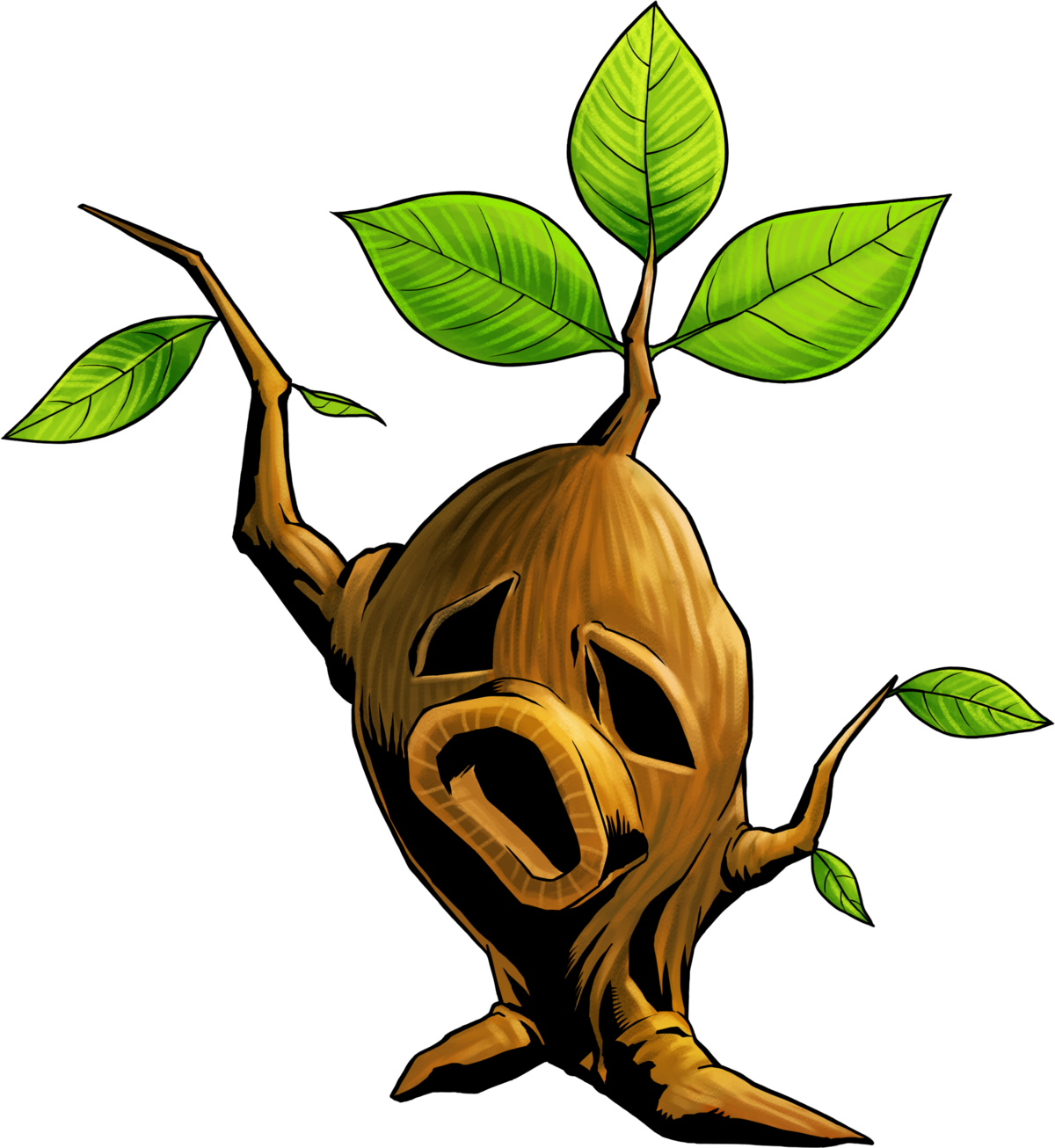 Deku Tree Majora's Mask (1200x1306)