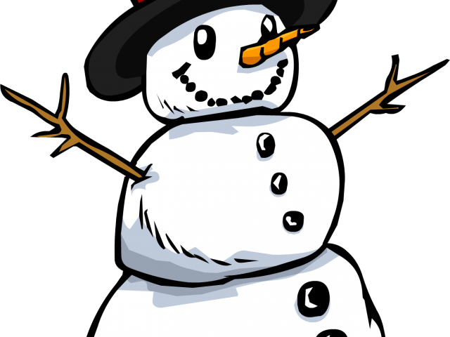 Snowman Clip - Snowman (640x480)