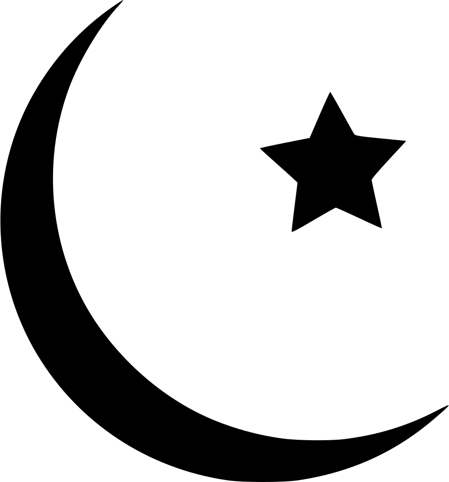 Moon Star Comments - Muslim Icon (914x980)
