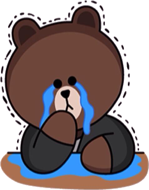 Cony And Brown Crying (524x640)