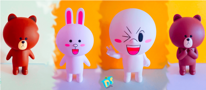 Brown & Cony - Figurine (700x700)
