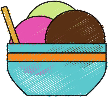 Ice Cream Icon Vector - Ice Cream Icon Vector (550x550)