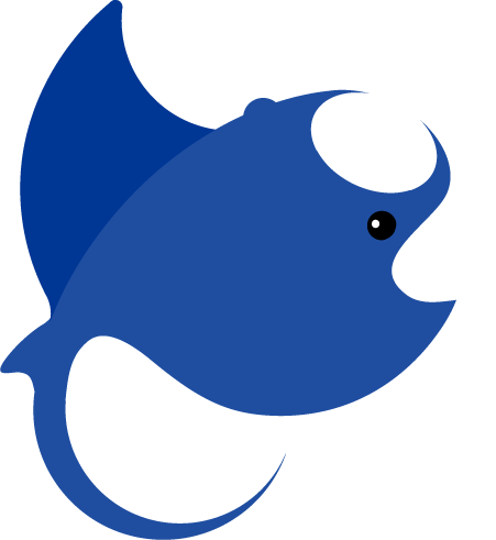 Manta Illustration - Illustration (451x491)