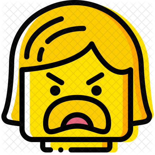 Angry Icon - Emoticon (512x512)