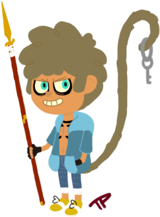 Finally The Master Chaos Maker - Sun Wukong (500x548)