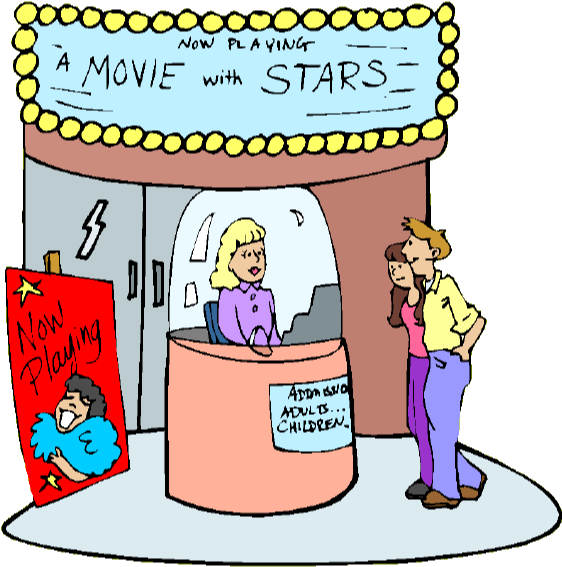 Cinema Clipart (580x578)