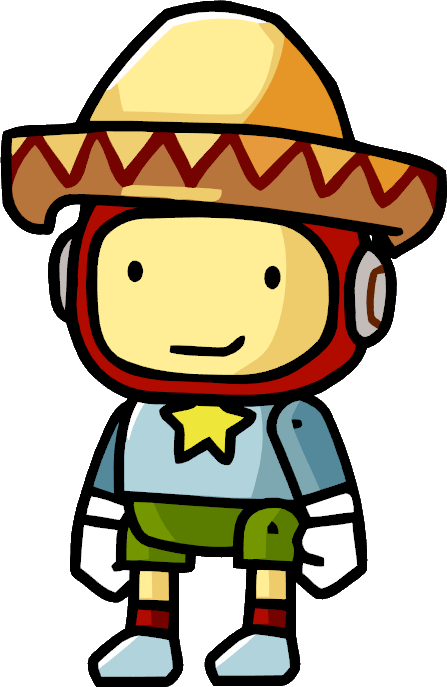 Sombrero - Scribblenauts (447x687)