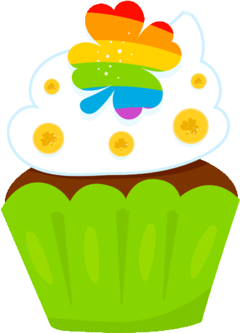 Chocolate Rainbow Cupcake - Cupcake (480x480)