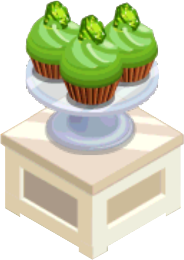 Oven-peridot Cupcake - Tea (384x534)