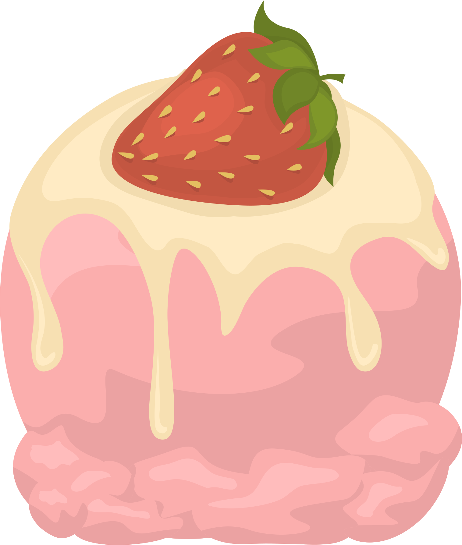 冰激凌 - Strawberry (1516x1789)