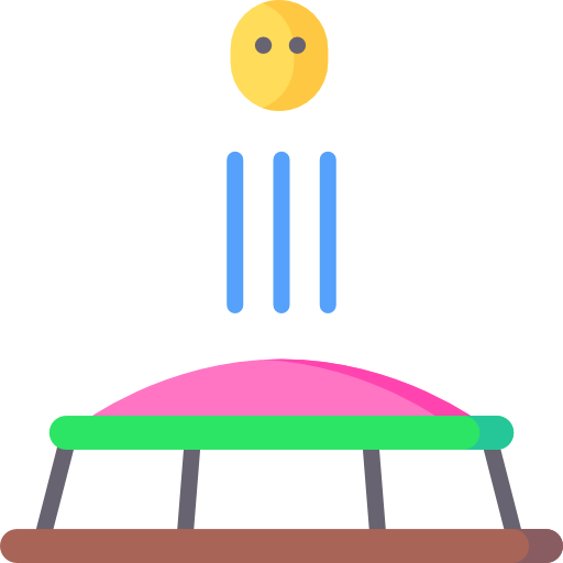 Trampoline Free Icon - Smiley (512x512)