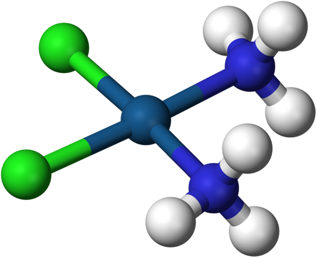 Structure Of Coordination Complexes - Cisplatin (1100x914)