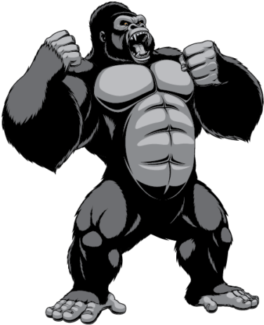 Cartoon Gorilla (512x512)