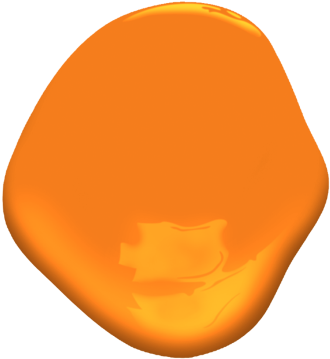 Startling Orange 2016-10 - Benjamin Moore Startling Orange (360x360)