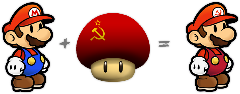 Mario Soviet - Super Paper Mario (900x480)