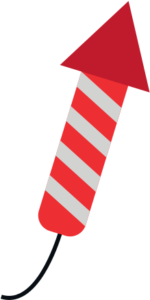 Firework Rocket Isolated - Rocket (550x550)