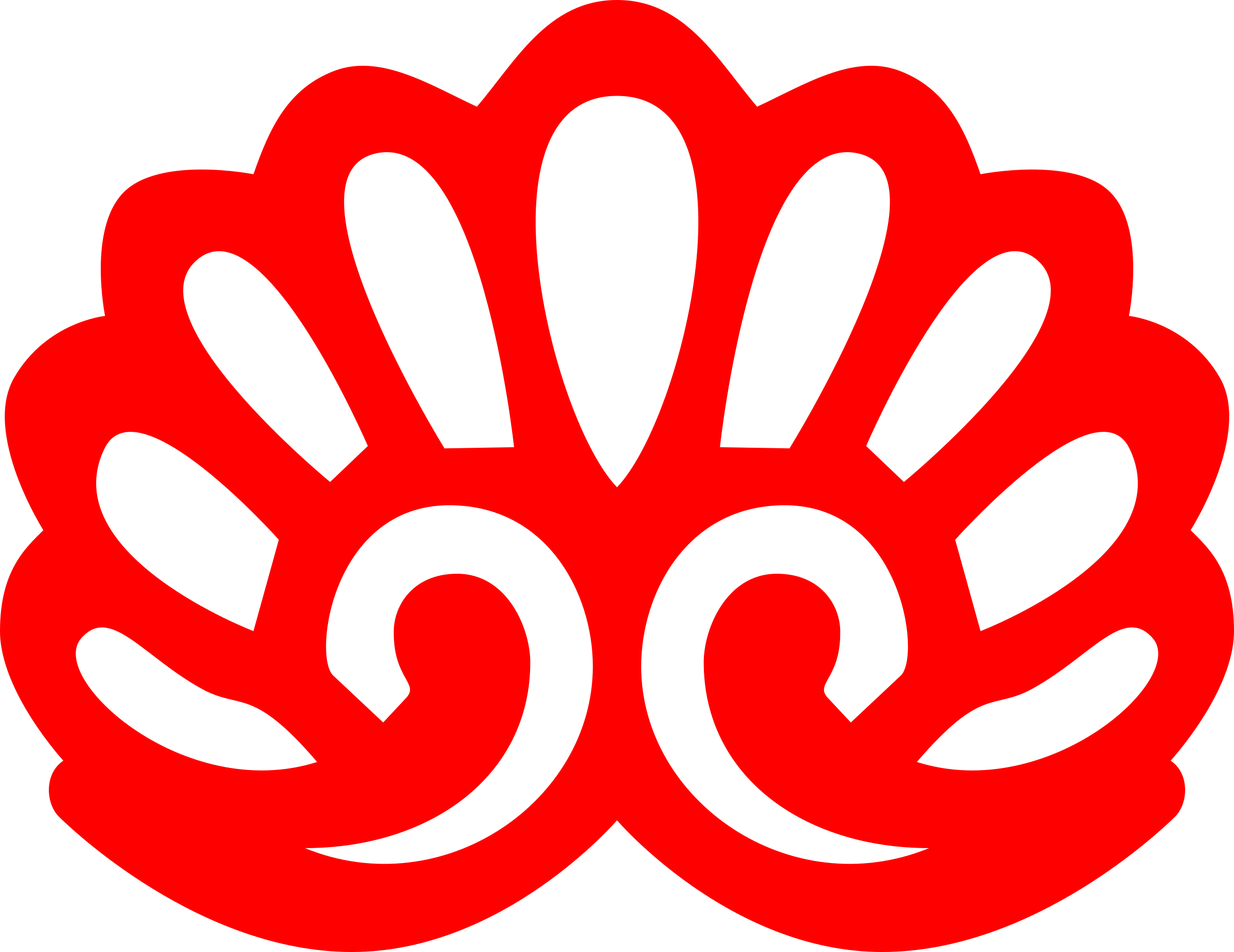 Red Clipart Seashell - Red Sea (2400x1852)
