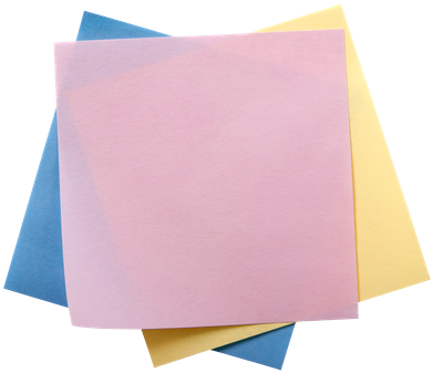 Various Colors Sticky Notes - Post-it Note (550x366)