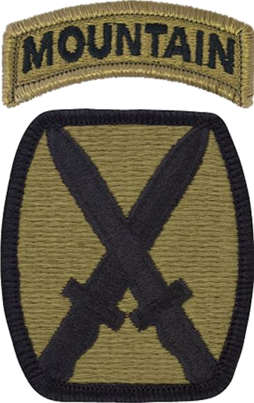 10th Mountain Division Patch (364x577)