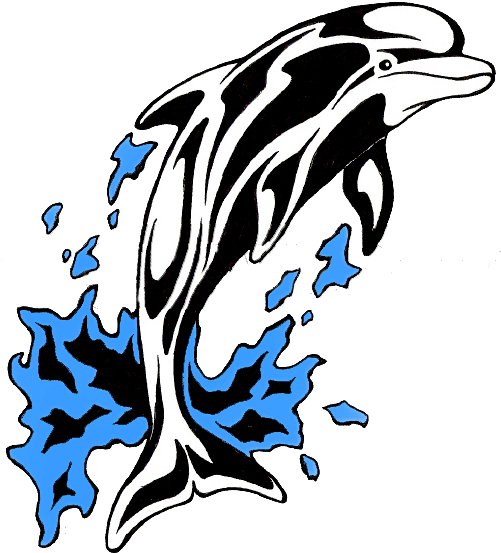 Dolphin Tattoo Designs (502x563)