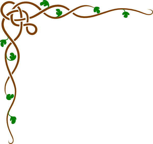 Vine Border Clipart (600x565)