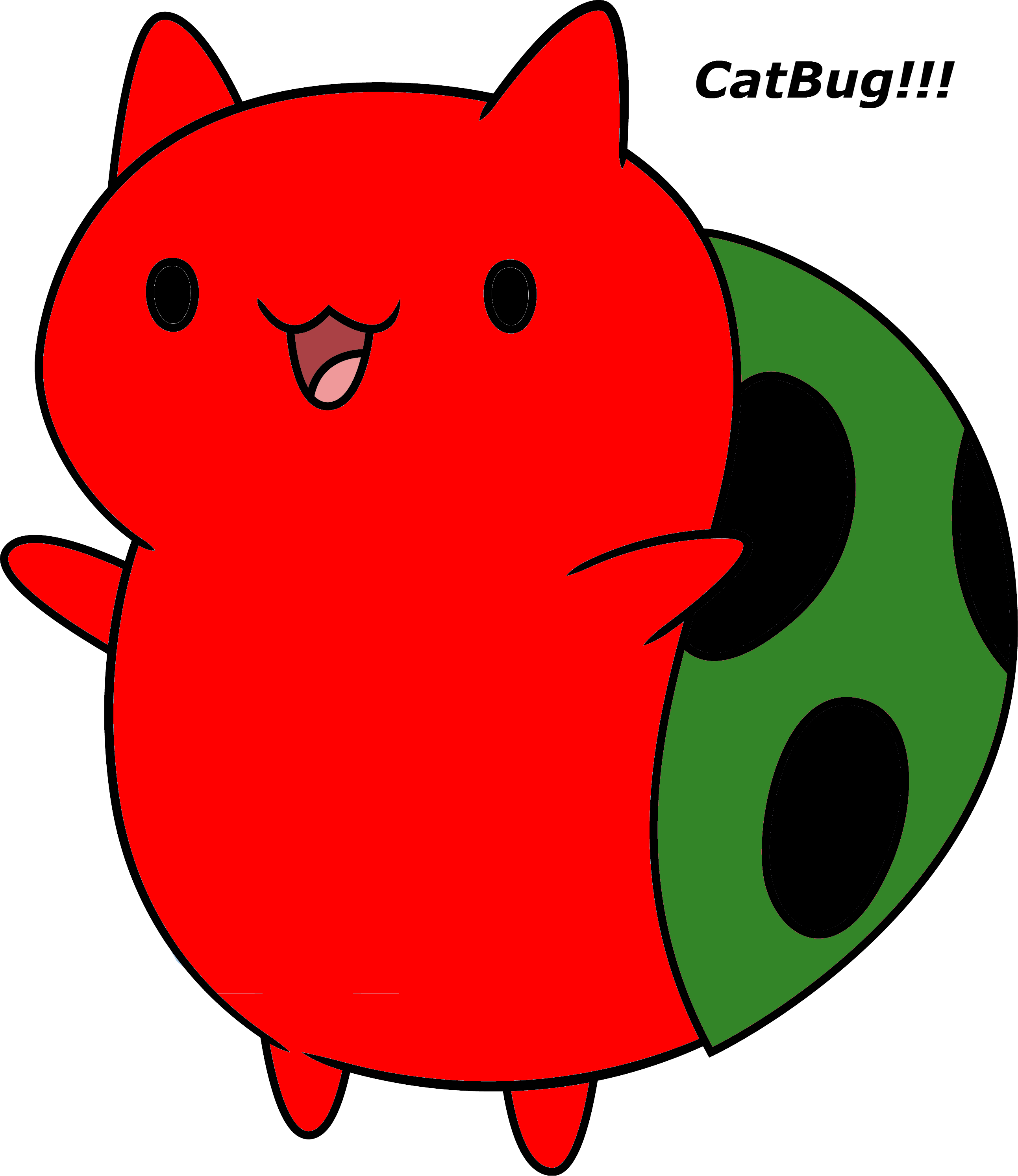 Catbug By Sircinnamon-d5riz9k - Catbug By Sircinnamon-d5riz9k (2586x2989)