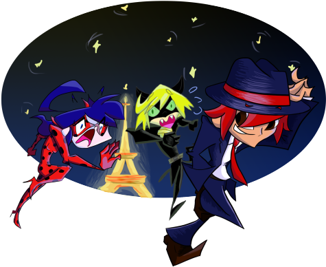 My Dream Crossover - Cartoon (500x403)