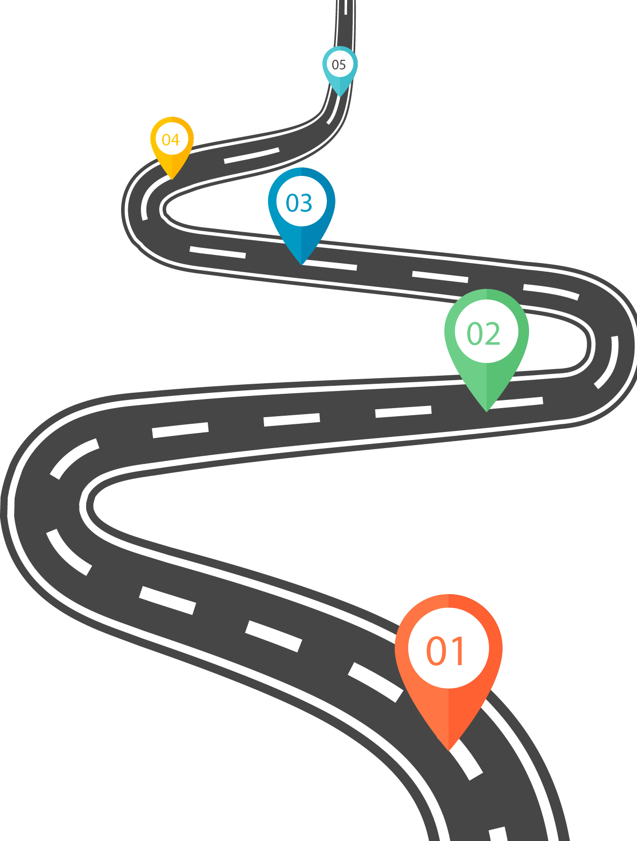 Road Network Clipart (1257x1659)