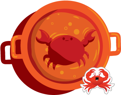 Crab Tokens - Crab (401x322)