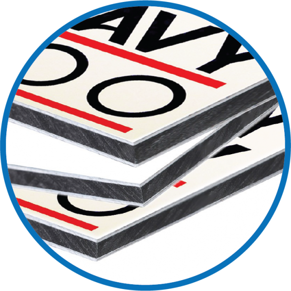 Dibond Aluminium Composite - Dibond Label (599x600)