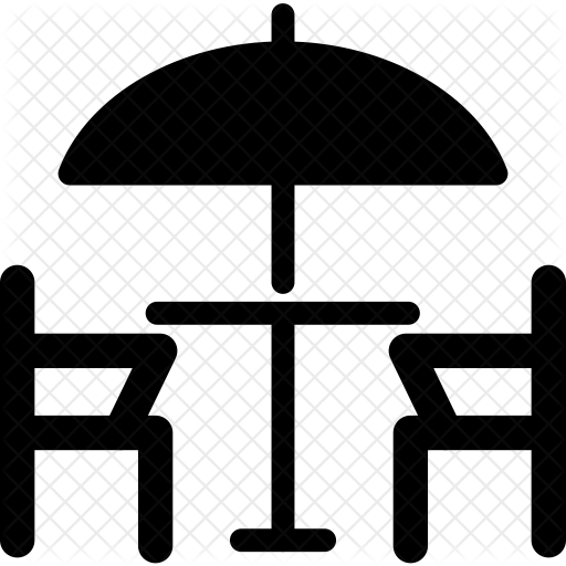 Restaurant Icon - Open Air Icon (512x512)